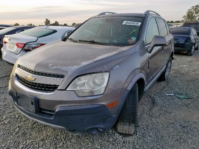 3GNAL2EK5CS544483 - 2012 CHEVROLET CAPTIVA SP GRAY photo 2