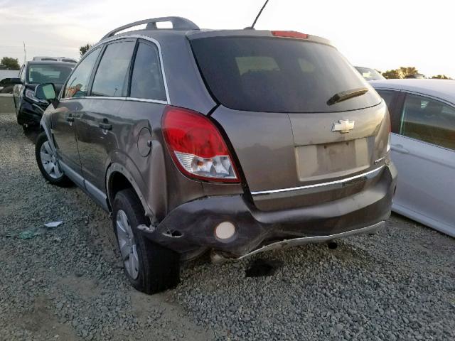 3GNAL2EK5CS544483 - 2012 CHEVROLET CAPTIVA SP GRAY photo 3