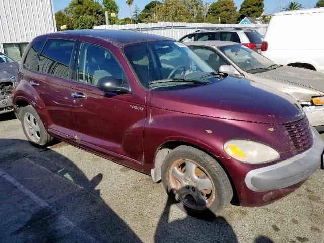 3C4FY4BB41T648521 - 2001 CHRYSLER PT CRUISER MAROON photo 1