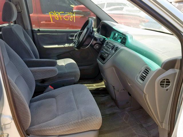 5FNRL18504B101681 - 2004 HONDA ODYSSEY LX BLUE photo 5