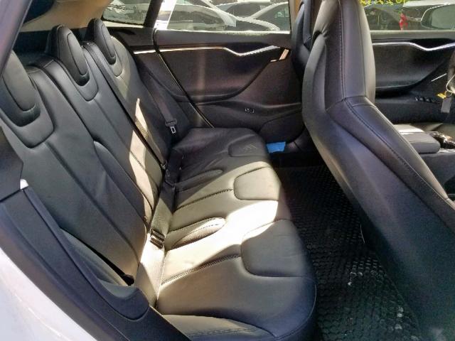 5YJSA1CNXDFP17239 - 2013 TESLA MODEL S أبيض صورة 6