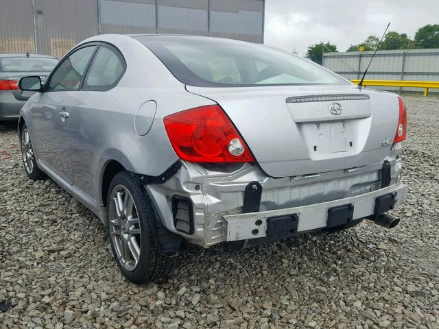 JTKDE177060129384 - 2006 TOYOTA SCION TC ნაცრისფერი ფოტო 3
