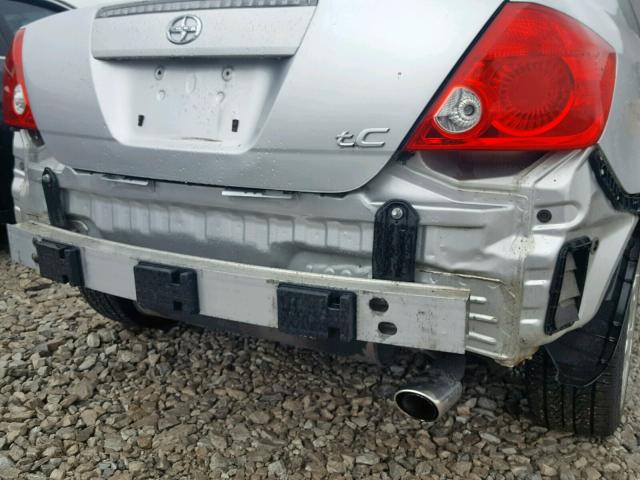 JTKDE177060129384 - 2006 TOYOTA SCION TC ნაცრისფერი ფოტო 9