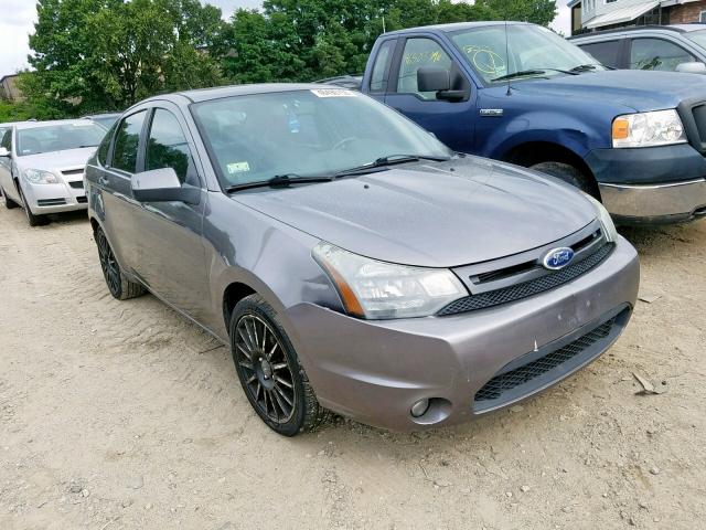 1FAHP3GN1BW108098 - 2011 FORD FOCUS SES GRAY photo 1