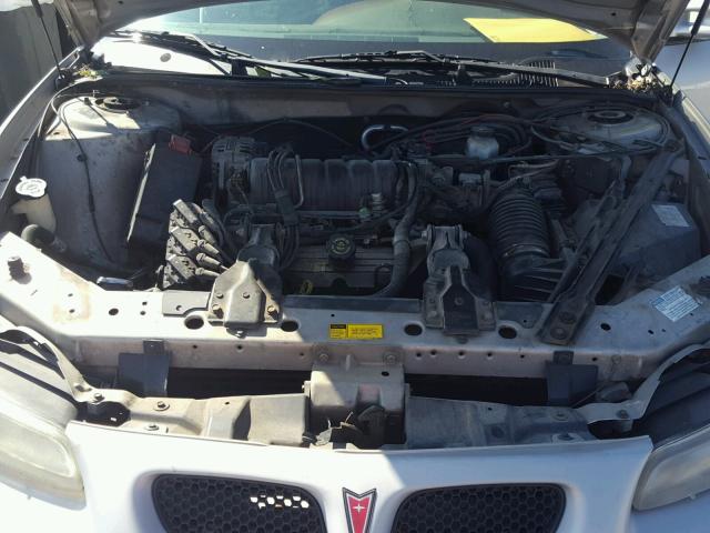 1G2WP12K2WF336835 - 1998 PONTIAC GRAND PRIX SILVER photo 7