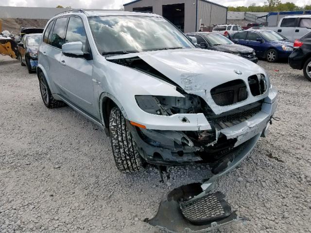 5YMGY0C56ALK25187 - 2010 BMW X5 M SILVER photo 1