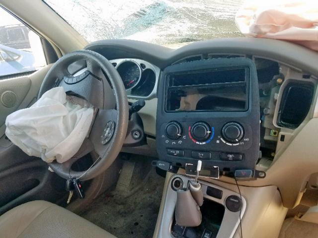 JTEDP21A950046025 - 2005 TOYOTA HIGHLANDER BEIGE photo 9