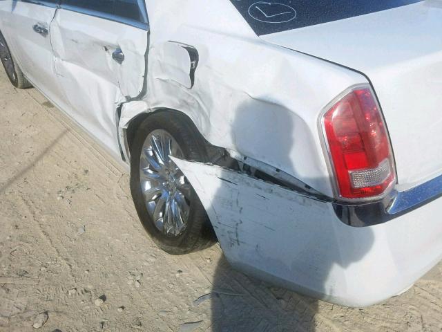 2C3CCAAG6EH327550 - 2014 CHRYSLER 300 WHITE photo 10