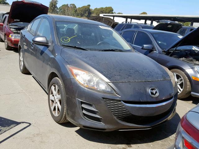 JM1BL1SG1A1222235 - 2010 MAZDA 3 I GRAY photo 1