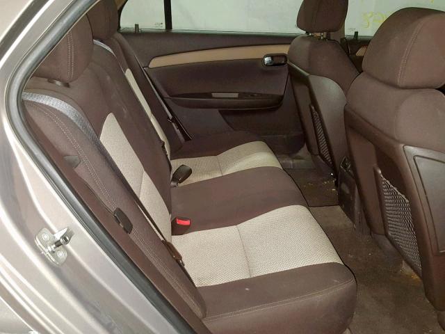 1G1ZH57BX8F285117 - 2008 CHEVROLET MALIBU 1LT TAN photo 6