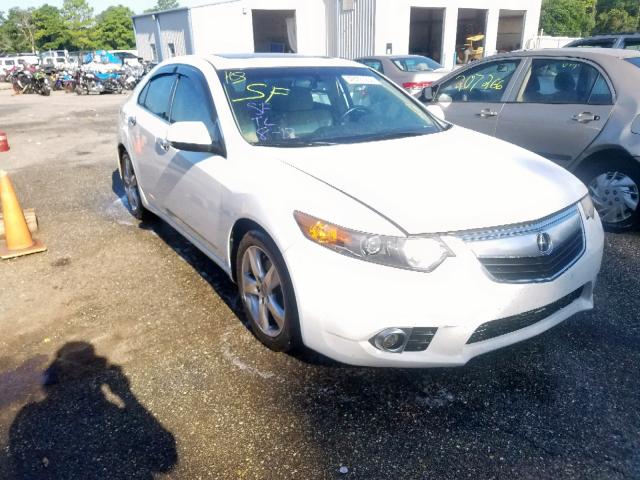 JH4CU2F66CC007108 - 2012 ACURA TSX TECH WHITE photo 1