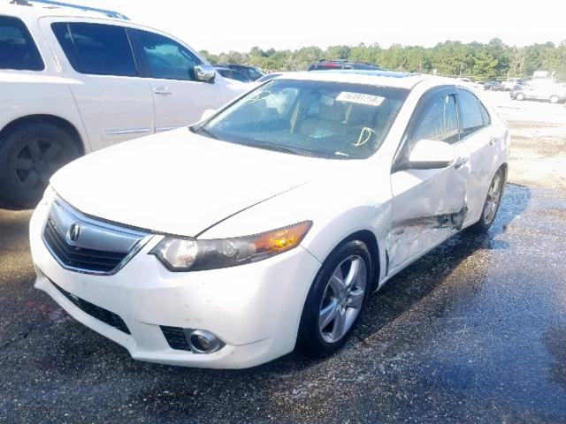 JH4CU2F66CC007108 - 2012 ACURA TSX TECH WHITE photo 2