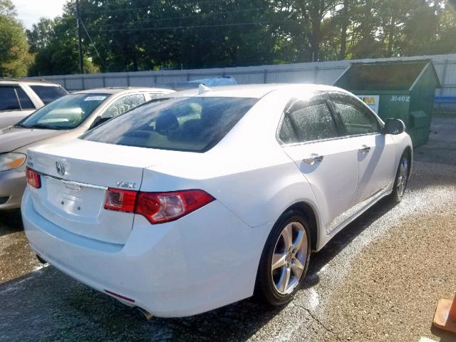 JH4CU2F66CC007108 - 2012 ACURA TSX TECH WHITE photo 4