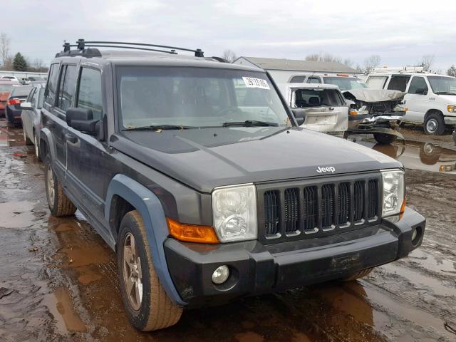1J8HG48K46C104504 - 2006 JEEP COMMANDER 灰色 照片 1