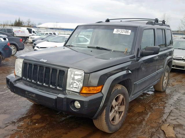 1J8HG48K46C104504 - 2006 JEEP COMMANDER 灰色 照片 2