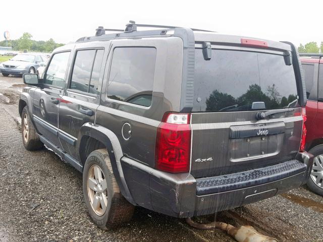 1J8HG48K46C104504 - 2006 JEEP COMMANDER 灰色 照片 3
