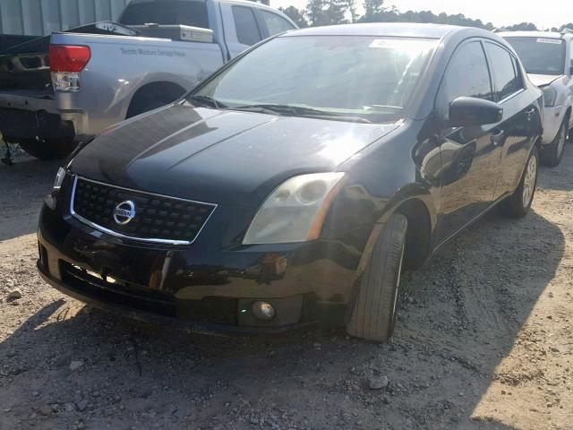 3N1AB61E08L625706 - 2008 NISSAN SENTRA 2.0 BLACK photo 2