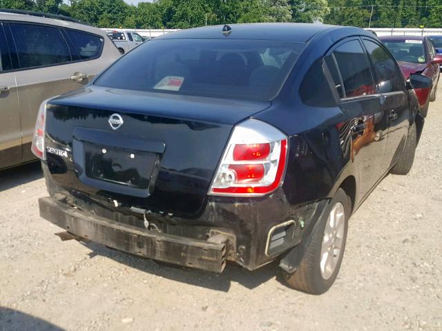 3N1AB61E08L625706 - 2008 NISSAN SENTRA 2.0 BLACK photo 4