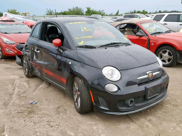 3C3CFFFH6DT573686 - 2013 FIAT 500 ABARTH BLACK photo 1