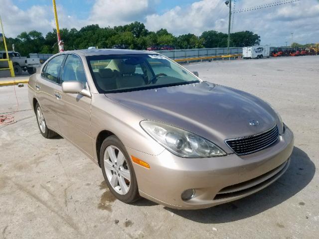 JTHBA30G755138034 - 2005 LEXUS ES 330 SILVER photo 1