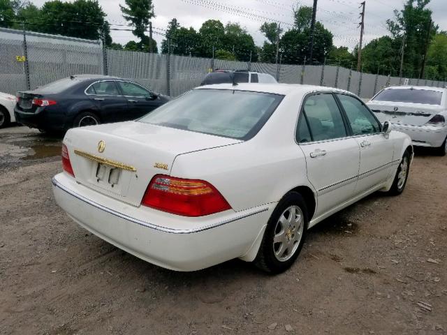 JH4KA965X2C007499 - 2002 ACURA 3.5RL WHITE photo 4