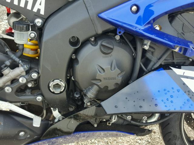 JYARJ16E8CA027311 - 2012 YAMAHA YZFR6 BLUE photo 7