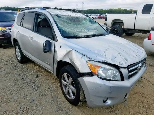 JTMZK31V075005970 - 2007 TOYOTA RAV4 LIMIT SILVER photo 1