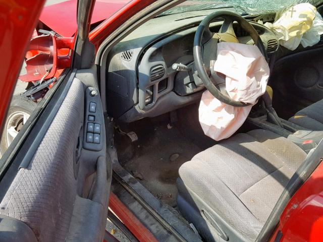 1G2WP52KXYF233611 - 2000 PONTIAC GRAND PRIX RED photo 9