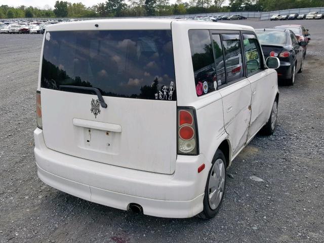 JTLKT324164053281 - 2006 TOYOTA SCION XB 白色 照片 4