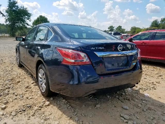 1N4AL3AP1DC126631 - 2013 NISSAN ALTIMA 2.5 BLUE photo 3