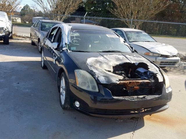 1N4BA41E35C840051 - 2005 NISSAN MAXIMA SE BLACK photo 1