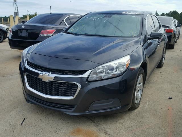 1G11C5SL1EF255186 - 2014 CHEVROLET MALIBU 1LT CHARCOAL photo 2