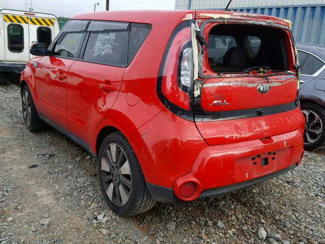 KNDJX3A54E7724266 - 2014 KIA SOUL ! RED photo 3