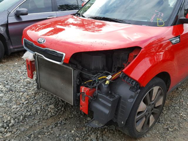 KNDJX3A54E7724266 - 2014 KIA SOUL ! RED photo 9