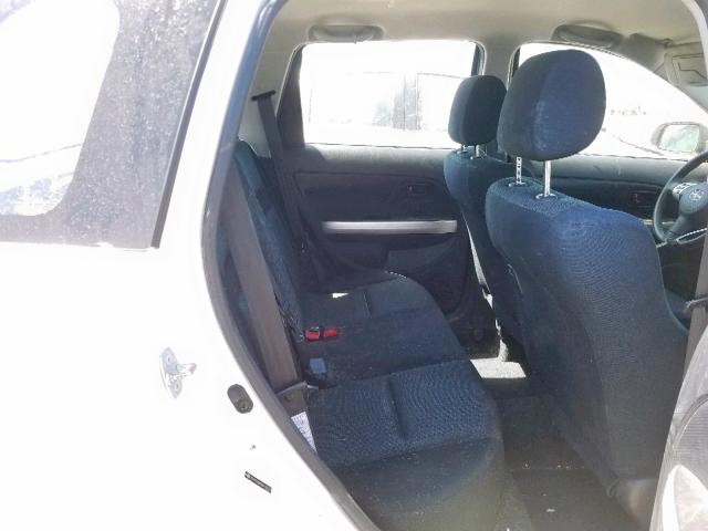 JTKKT624560162551 - 2006 TOYOTA SCION XA WHITE photo 6