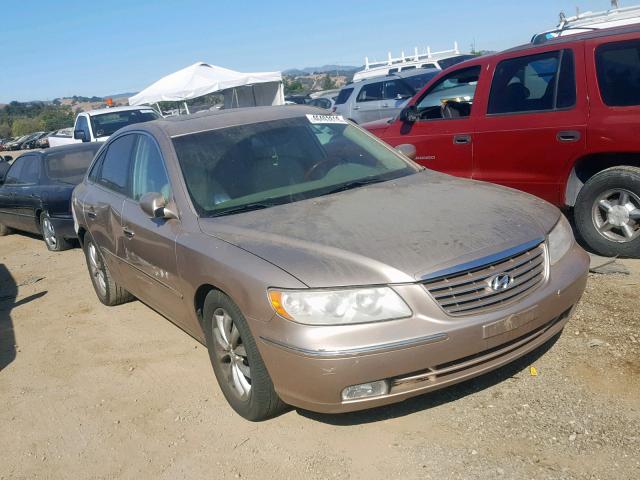 KMHFC46F96A124352 - 2006 HYUNDAI AZERA SE GOLD photo 1