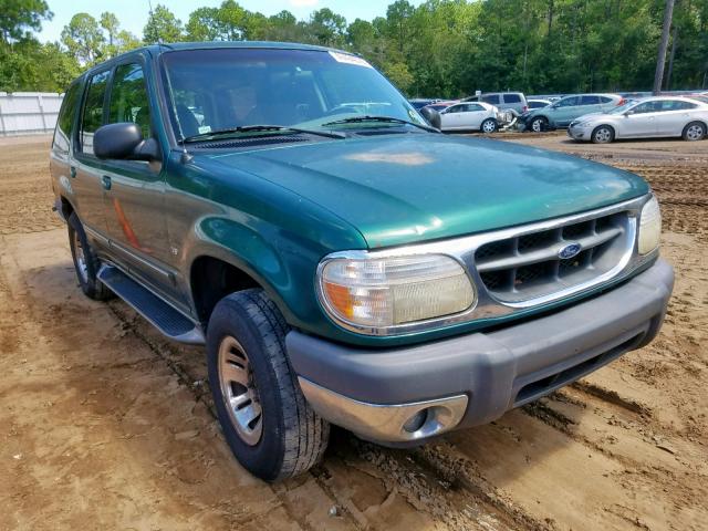 1FMZU83P01UB55270 - 2001 FORD EXPLORER X GREEN photo 1