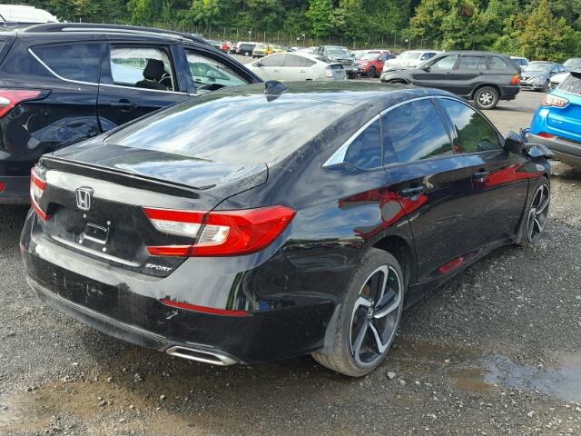 1HGCV1F34JA053741 - 2018 HONDA ACCORD SPO 黑色 照片 4