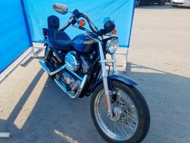 1HD4CEM183K426499 - 2003 HARLEY-DAVIDSON XL883 HUGG BLUE photo 1