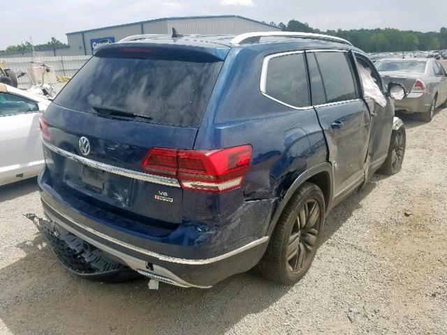 1V2NR2CA7JC588232 - 2018 VOLKSWAGEN ATLAS SEL Mavi foto 4