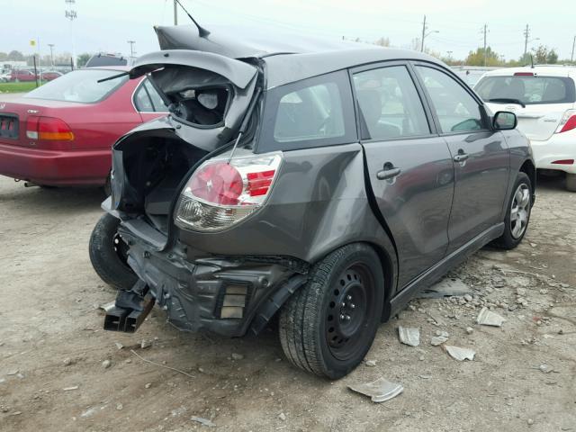 2T1KR32E37C637408 - 2007 TOYOTA COROLLA MA GRAY photo 4