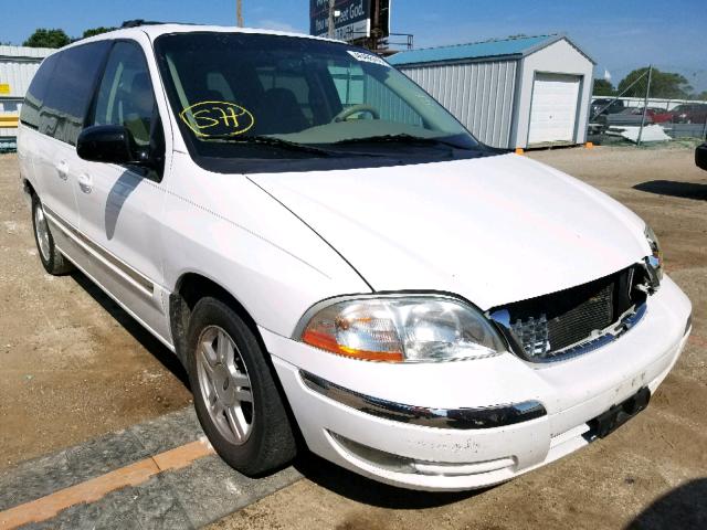 2FMZA52452BA01160 - 2002 FORD WINDSTAR S WHITE photo 1