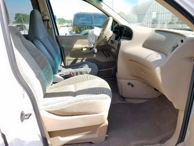 2FMZA52452BA01160 - 2002 FORD WINDSTAR S WHITE photo 5