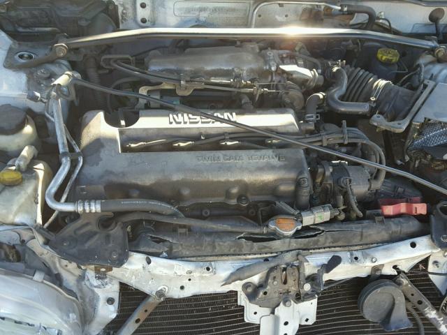 3N1BB51D31L114793 - 2001 NISSAN SENTRA SE WHITE photo 7