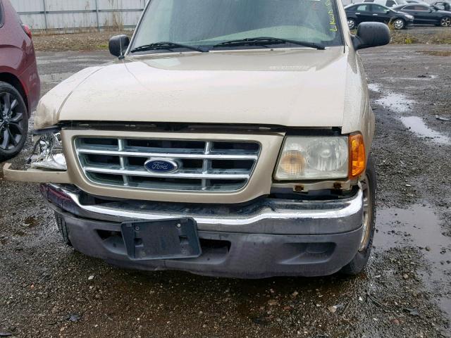 1FTYR14V52PB32749 - 2002 FORD RANGER SUP TAN photo 9