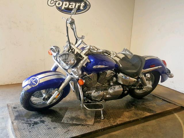 1HFSC520X6A306254 - 2006 HONDA VT1300 S BLUE photo 2