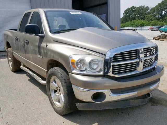 1D7HA18N68J131371 - 2008 DODGE RAM 1500 S GOLD photo 1