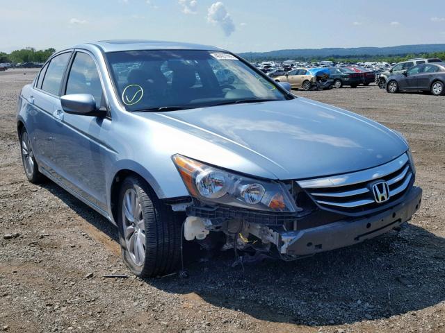 1HGCP3F81BA032610 - 2011 HONDA ACCORD EXL BLUE photo 1