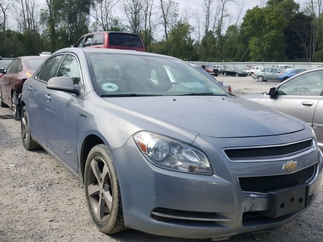 1G1ZF57569F142201 - 2009 CHEVROLET MALIBU HYB SILVER photo 1