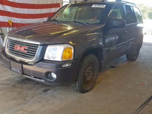 1GKDT13S252299552 - 2005 GMC ENVOY GRAY photo 2